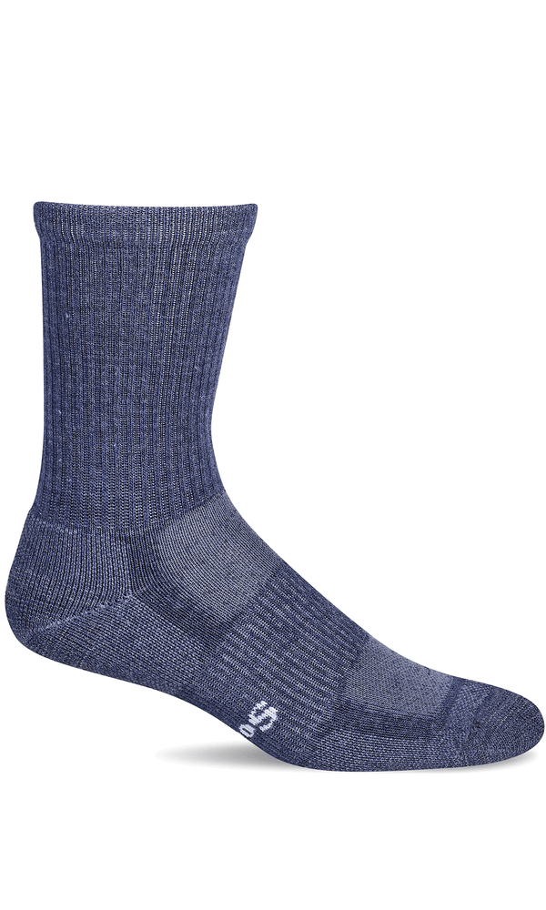 sockwell Men's Walk About Crew | Moderate Graduated Compression Socks