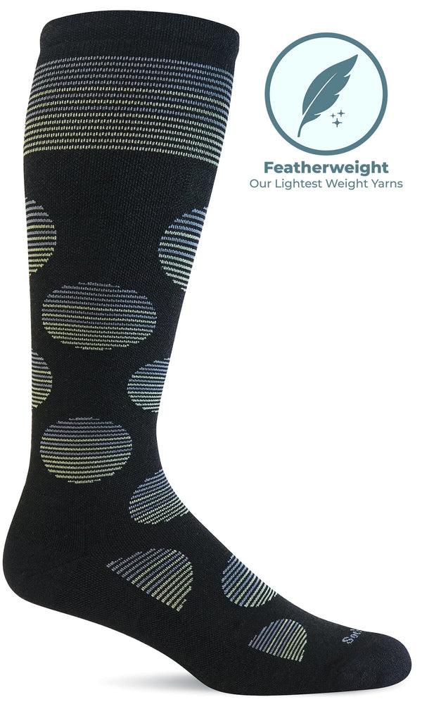 sockwell Women's Featherweight Dot | Moderate Graduated Compression Socks