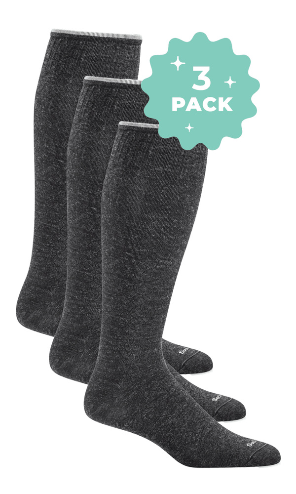 sockwell Women’s Featherweight Fancy 3-Pack | Moderate Graduated Compression