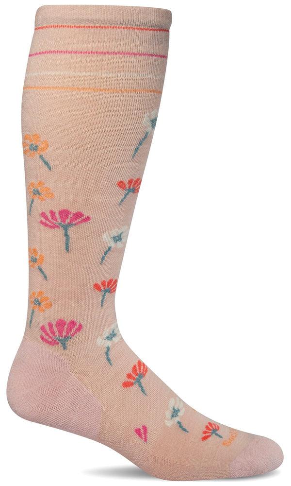 sockwell Women's Field Flower | Moderate Graduated Compression Socks