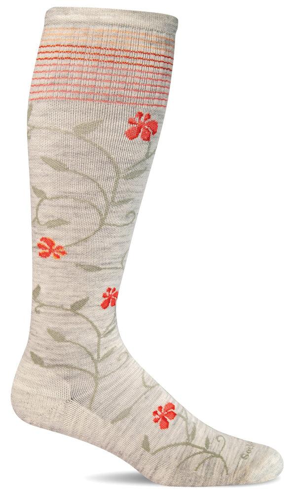 sockwell Women's Full Sun | Moderate Graduated Compression Socks | Wide Calf Fit