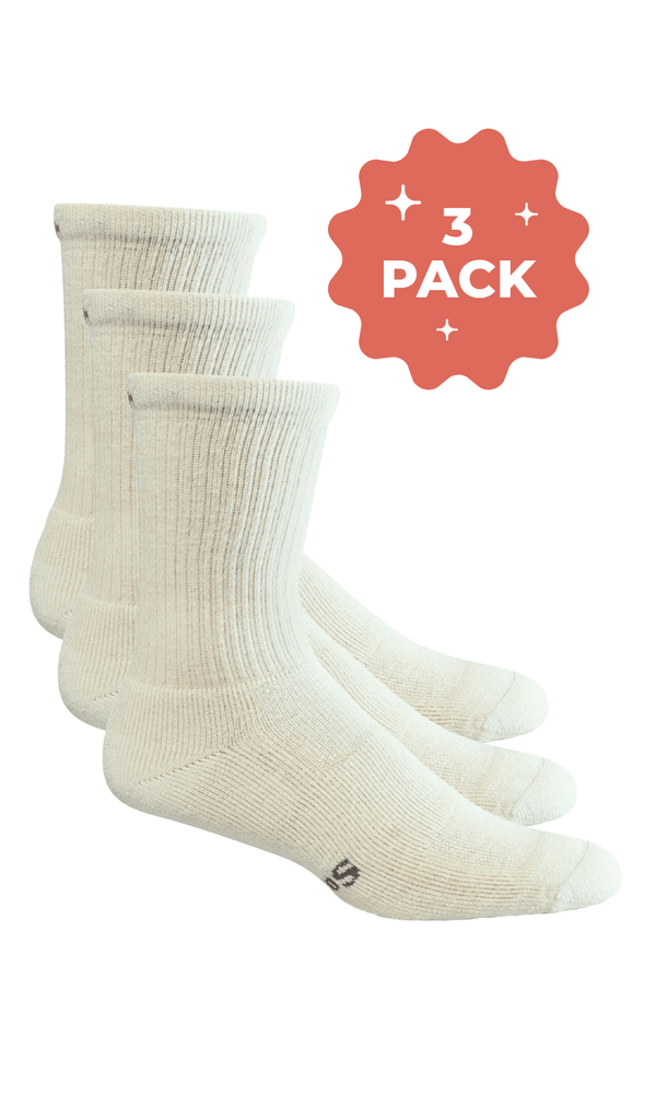 sockwell Women’s Walk About Crew 3-Pack | Moderate Graduated Compression