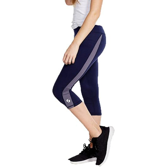 Soffe Girls Colorblock Capri Leggings