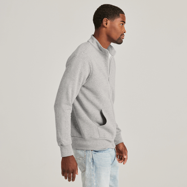 Soffe Mock Neck Zip Jacket