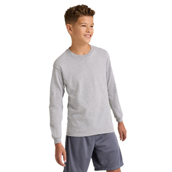 Soffe Youth Cotton Long Sleeve T-Shirt