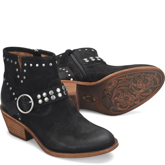 söfft Allene II Shop Boots Ankle Boots & Booties Black Suede (Black)