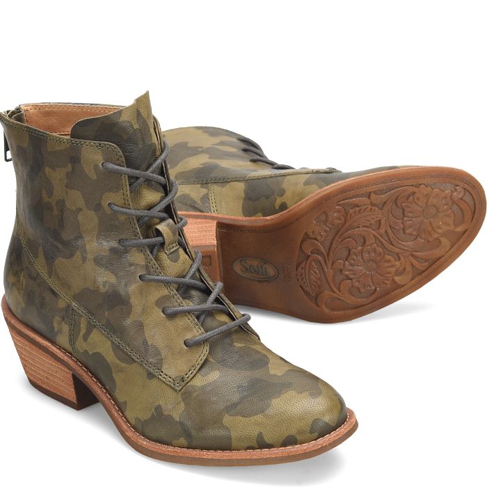 söfft Annalise Shop Boots Ankle Boots & Booties Olive (Green)