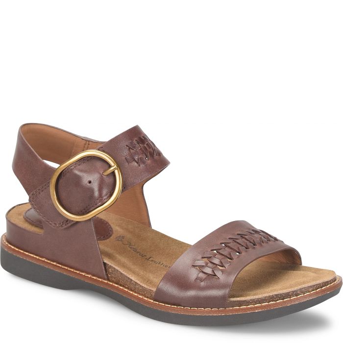 Söfft Bali II Shop Sandals Flat Sandals Cocoa Brown (Brown)