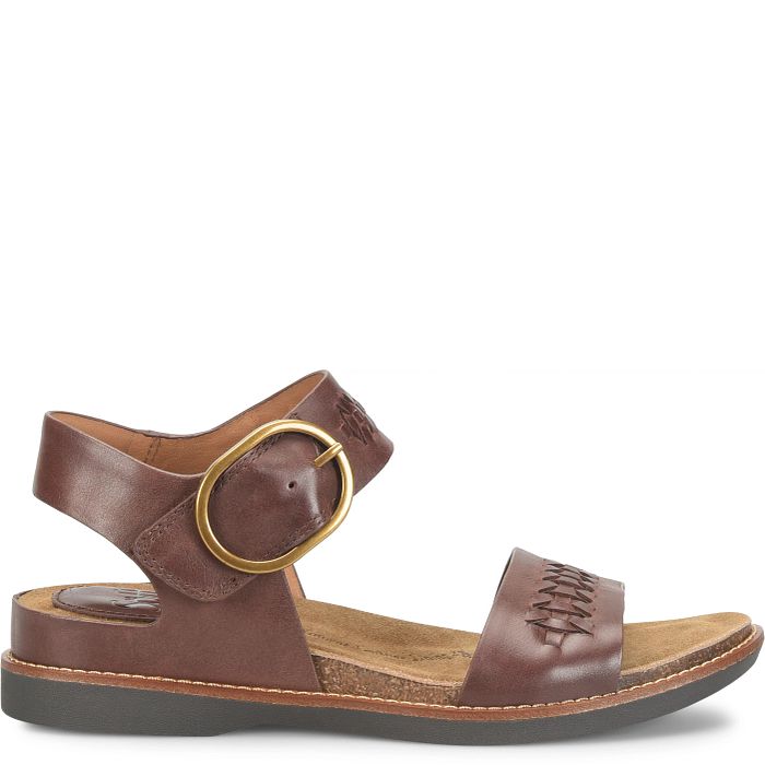 Söfft Bali II Shop Sandals Flat Sandals Cocoa Brown (Brown)
