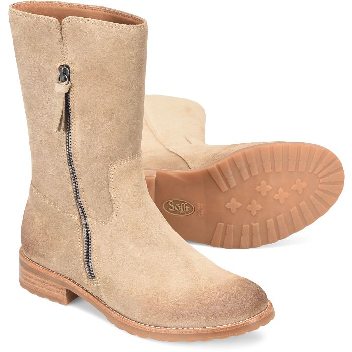 söfft Betty Shop Boots Ankle Boots & Booties Barley Suede (Tan)