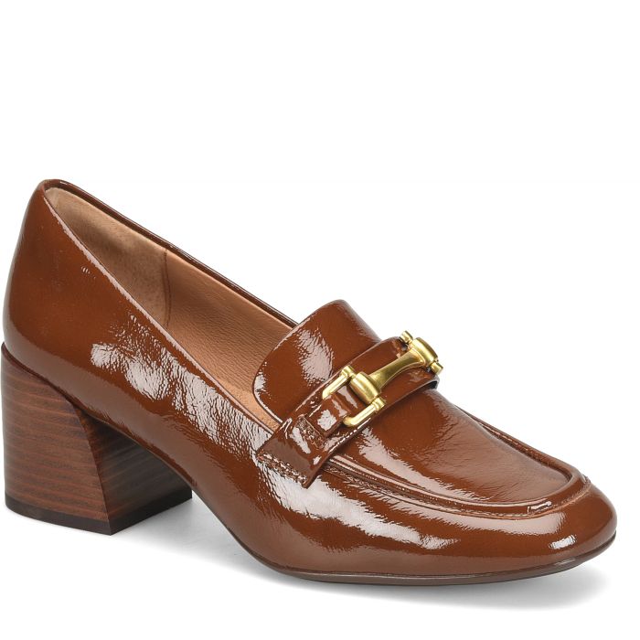Söfft Casandra Shop Dress Dress Loafers Toffee Patent (Brown)