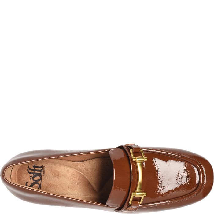 Söfft Casandra Shop Dress Dress Loafers Toffee Patent (Brown)