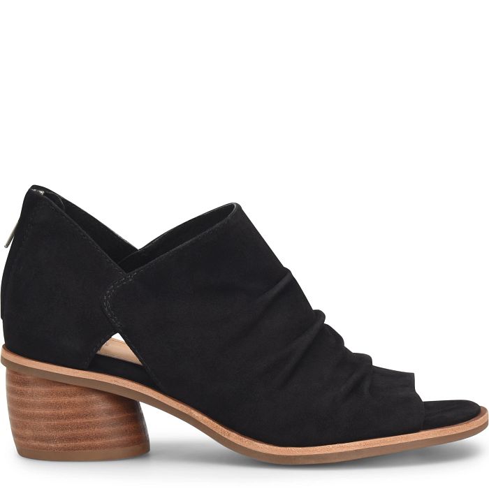 Söfft Catelyn Shop Heels Heeled Sandals Black Suede (Black)
