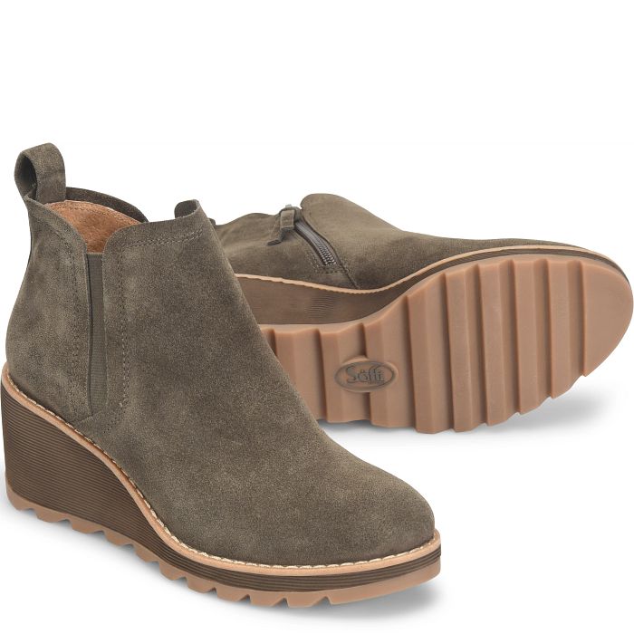 söfft Emma Shop Boots Ankle Boots & Booties Dark Taupe (Grey)