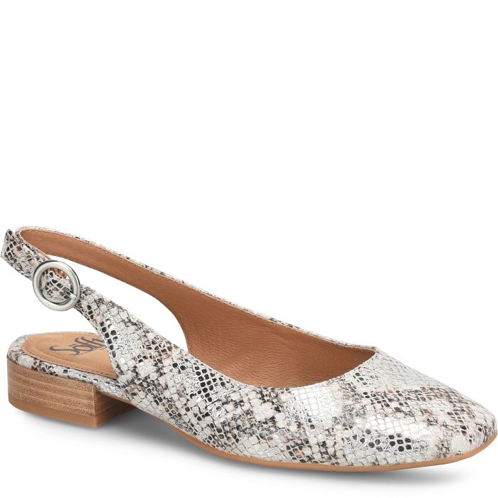 Söfft Endora Shop Dress Dress Flats Silver (Metallic)