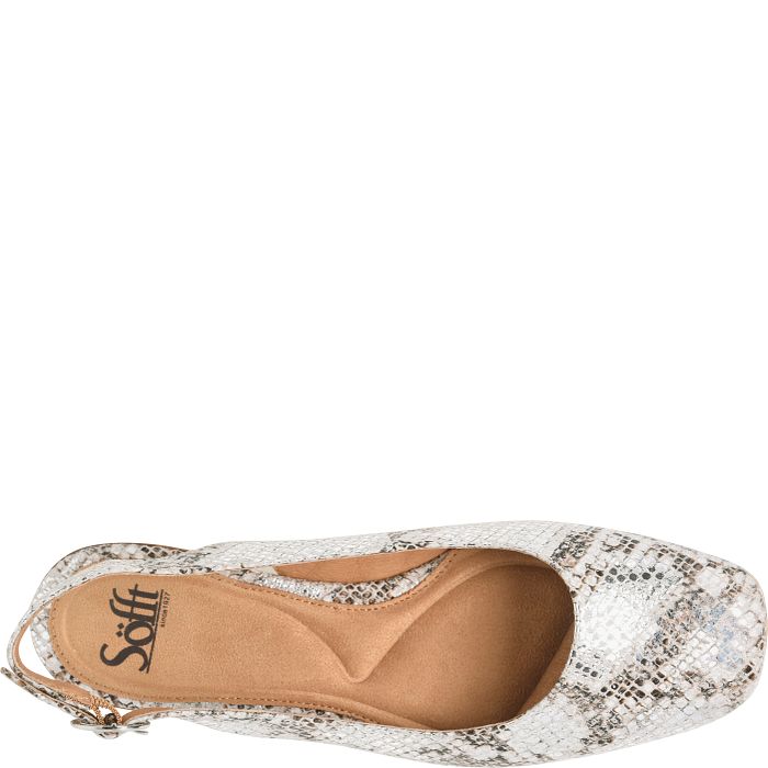 Söfft Endora Shop Dress Dress Flats Silver (Metallic)