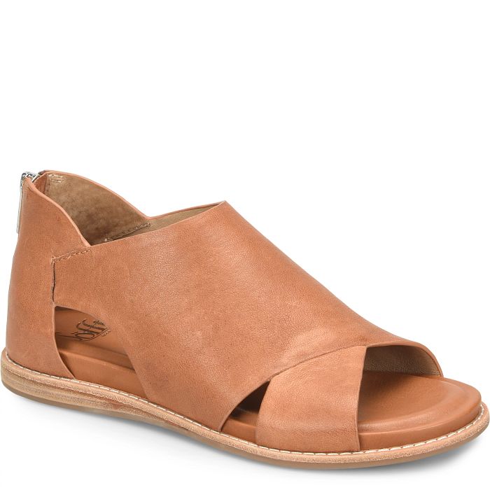 Söfft Evonne Shop Sandals Flat Sandals Luggage (Brown)