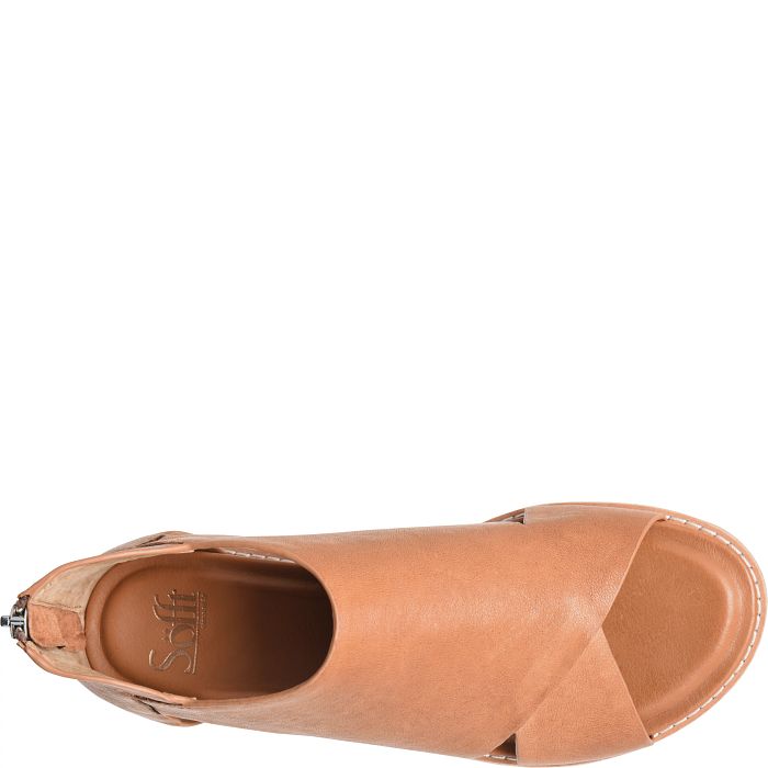 Söfft Evonne Shop Sandals Flat Sandals Luggage (Brown)
