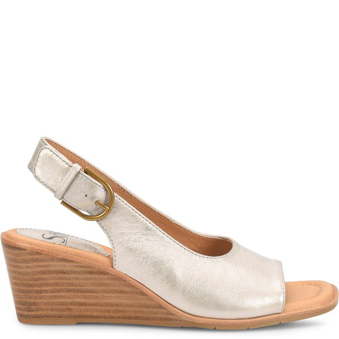 Söfft Gabriella Shop Heels Wedges Champagne (Metallic)