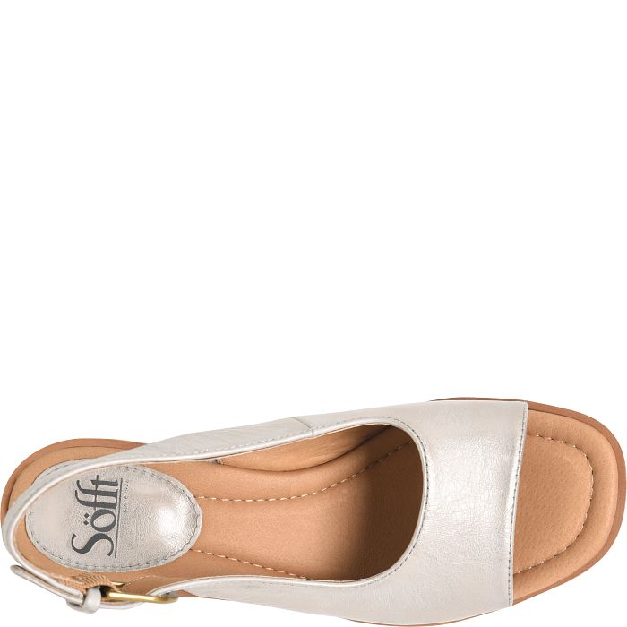 Söfft Gabriella Shop Heels Wedges Champagne (Metallic)