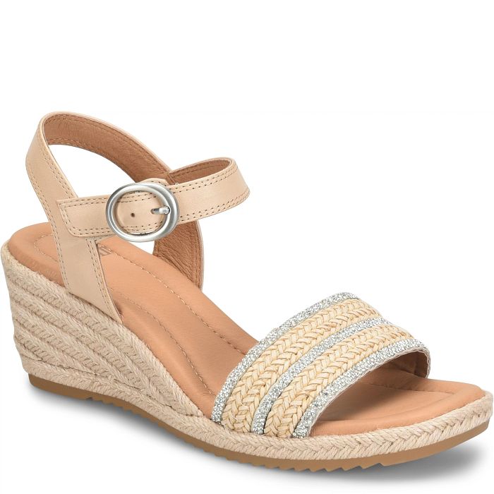 Söfft Inez II Shop Sandals Wedge Sandals Beige/Latte (Tan)