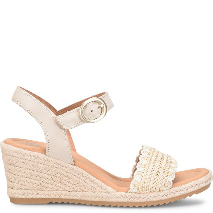 Söfft Inez Shop Sandals Wedge Sandals Beige/Latte (Tan)