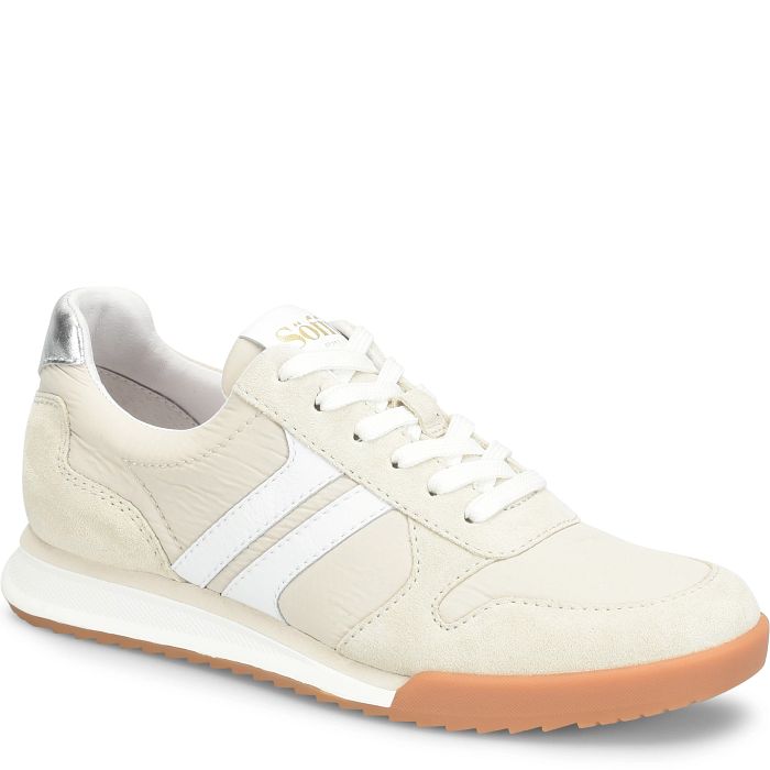 Söfft Kameron Shop Sneakers Lace-Up Sneakers White/Beige (Ivory)