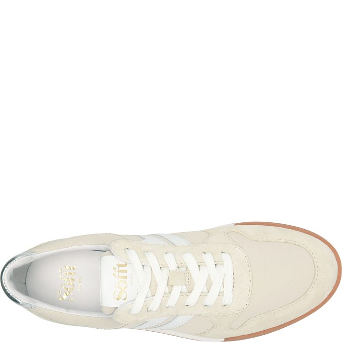 Söfft Kameron Shop Sneakers Lace-Up Sneakers White/Beige (Ivory)