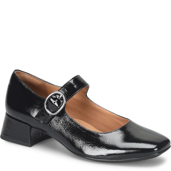 Söfft Laura Shop Dress Dress Pumps Black Patent (Black)