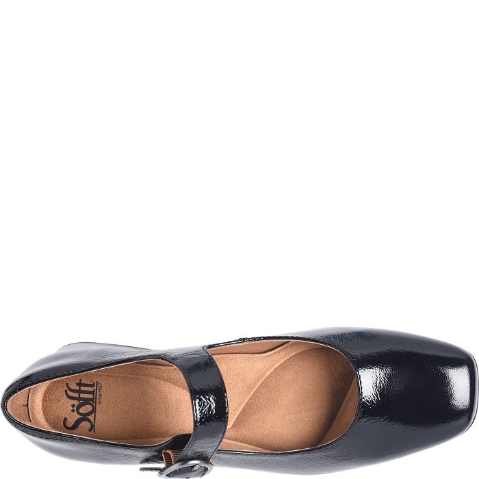 Söfft Laura Shop Dress Dress Pumps Black Patent (Black)