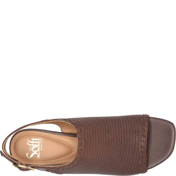 Söfft Lois Shop Heels Heeled Sandals Cocoa Brown (Brown)