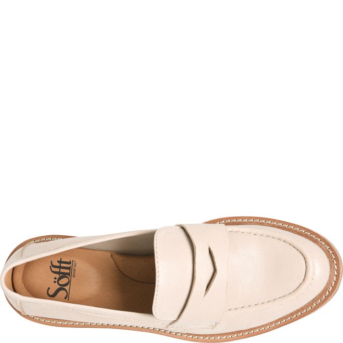 Söfft Mara Shop Dress Dress Loafers Tapioca Grey (Ivory)