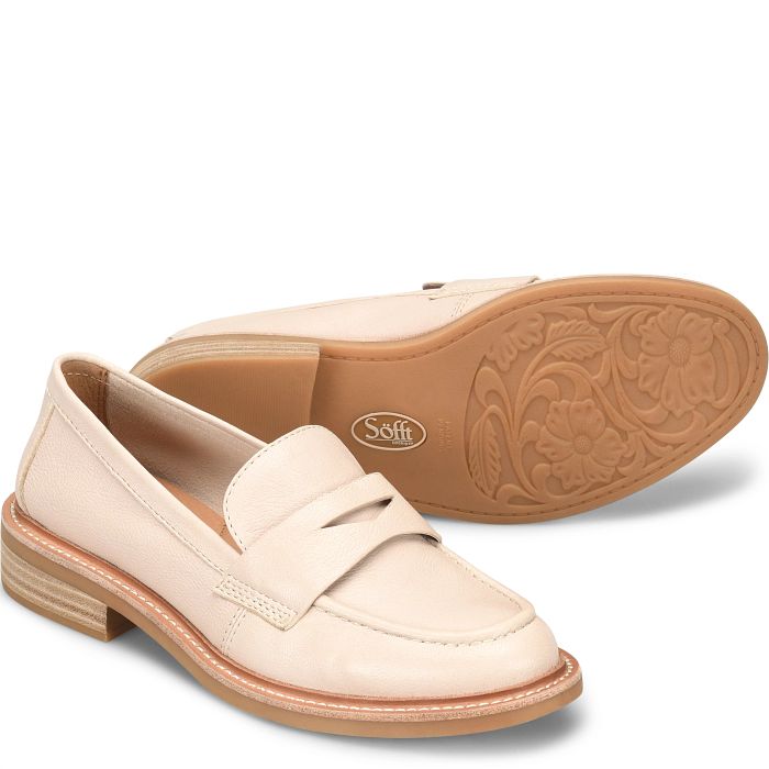 söfft Mara Shop Dress Dress Loafers Tapioca Grey (Ivory)