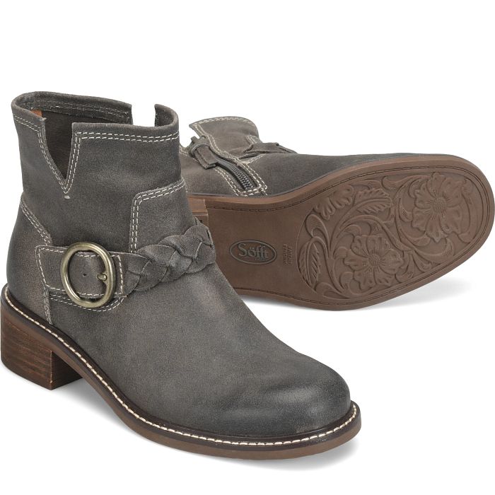söfft Miley Shop Boots Ankle Boots & Booties Taupe Suede (Grey)