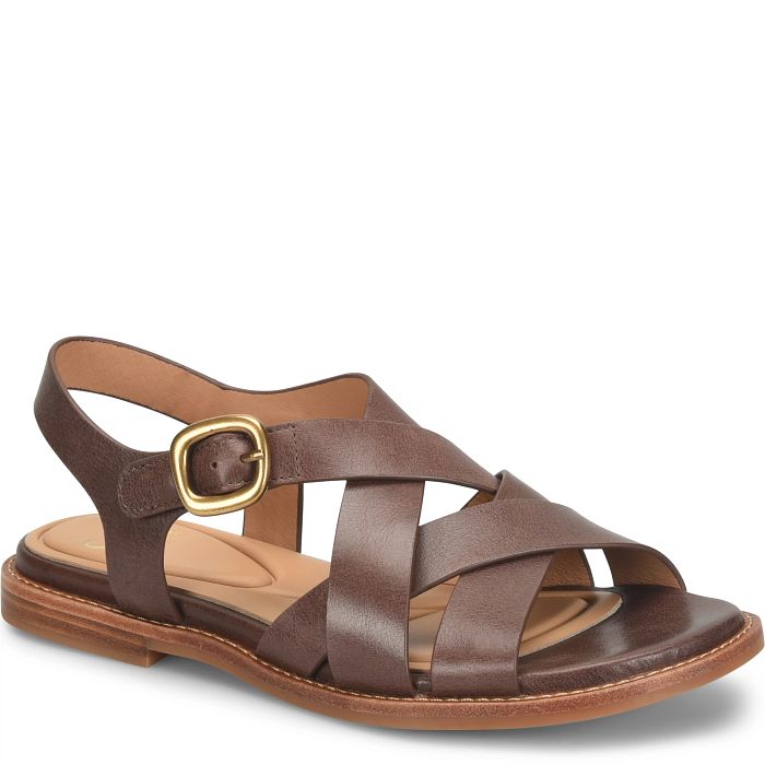 Söfft Nancy Shop Sandals Flat Sandals Cocoa Brown (Brown)