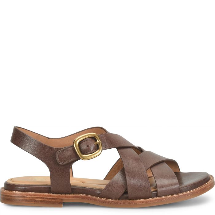 Söfft Nancy Shop Sandals Flat Sandals Cocoa Brown (Brown)