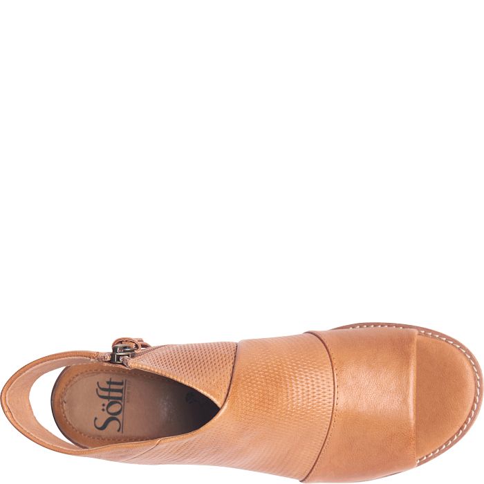 Söfft Natalia Shop Sandals Flat Sandals Luggage (Brown)