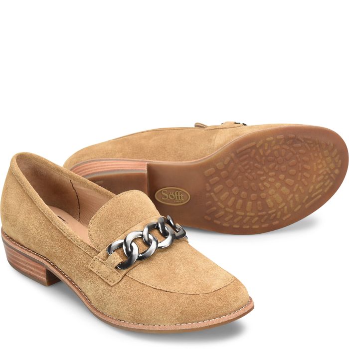 söfft Nevara Shop Dress Dress Loafers Hazelwood (Tan)