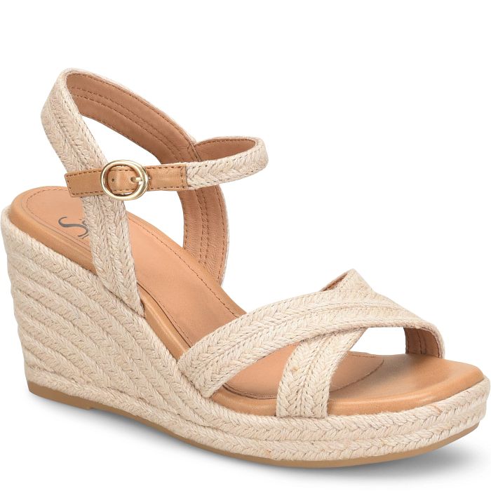 Söfft Newbury Shop Sandals Wedge Sandals Natural (Tan)