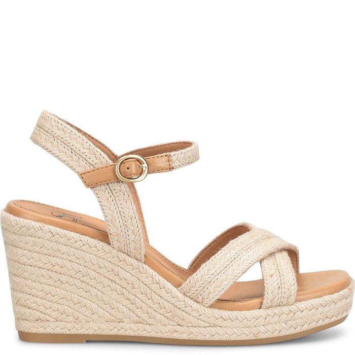 Söfft Newbury Shop Sandals Wedge Sandals Natural (Tan)