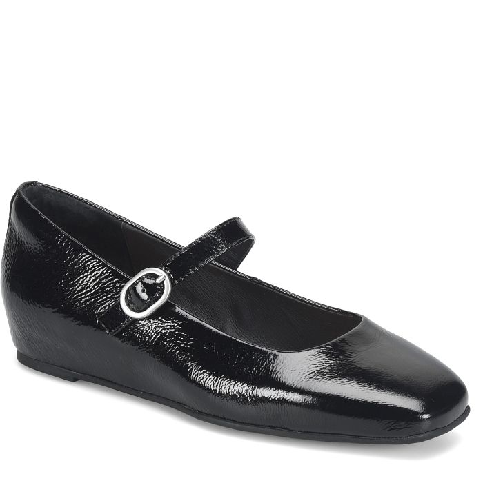 Söfft Palma Shop Flats Ballet Flats Black Patent (Black)