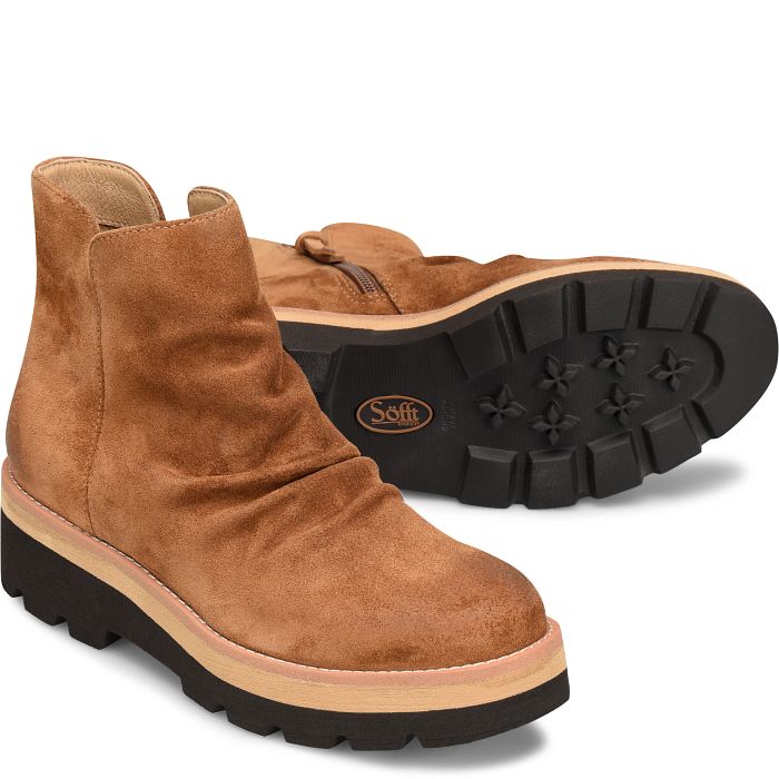 söfft Pecola Shop Boots Ankle Boots & Booties Brandy (Tan)