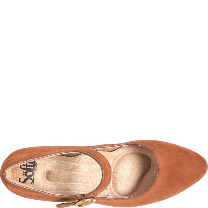 Söfft Petra Shop Dress Dress Pumps Russet Brown (Brown)