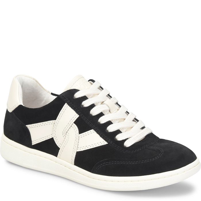 Söfft Ramsie Shop Sneakers Lace-Up Sneakers Black/White (Black)