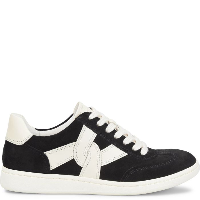 Söfft Ramsie Shop Sneakers Lace-Up Sneakers Black/White (Black)