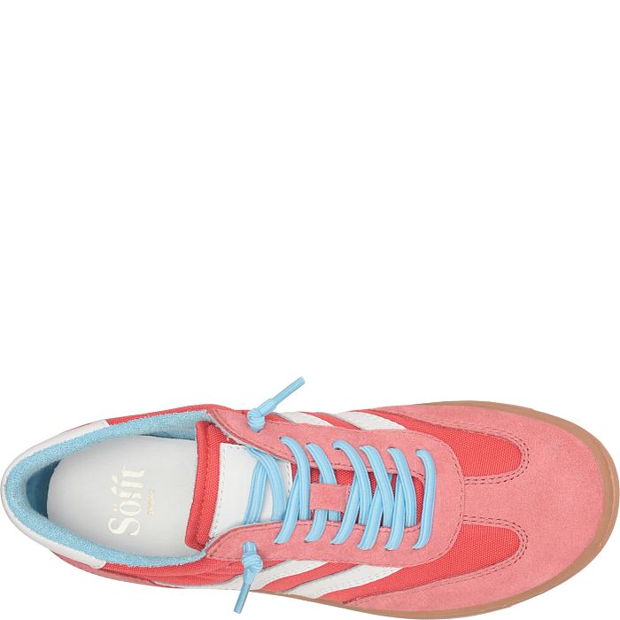 Söfft Remmi Shop Sneakers Lace-Up Sneakers Magenta (Red)