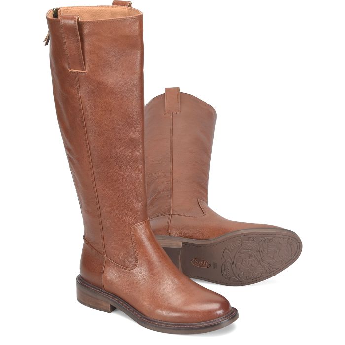 söfft Samantha III Shop Boots Tall Boots Golden Brown (Brown)