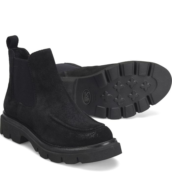 söfft Samira Shop Boots Ankle Boots & Booties Black Suede (Black)