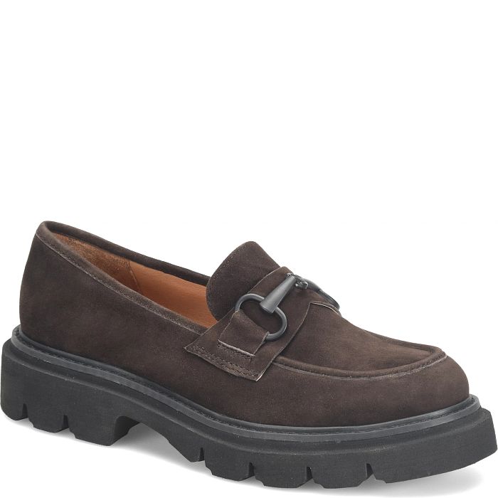 Söfft Satara Shop Dress Dress Loafers Chocolate (Brown)
