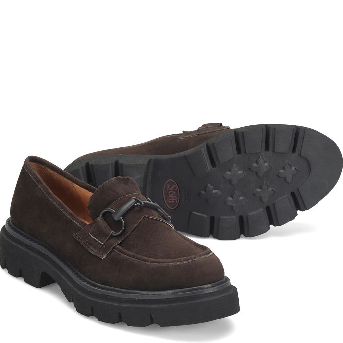 söfft Satara Shop Dress Dress Loafers Chocolate (Brown)